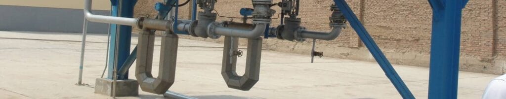 Coriolis mass flow meter installation